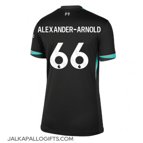 Liverpool Alexander-Arnold #66 Vieraspaita Naiset 2024-25 Lyhythihainen